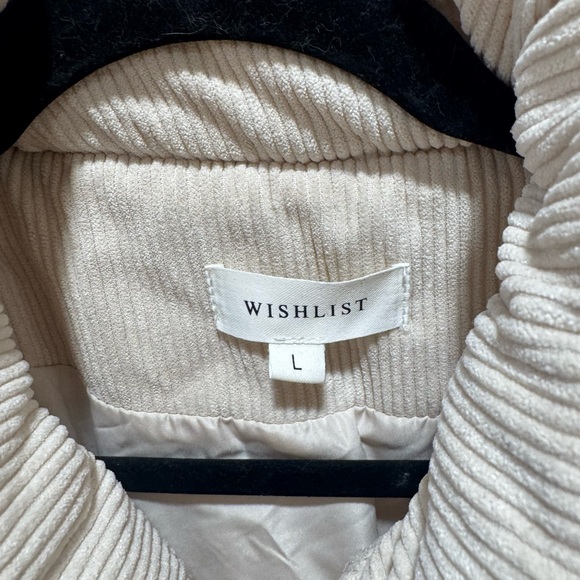 Wishlist Cream Ribbed Vest - Picture 3 of 3